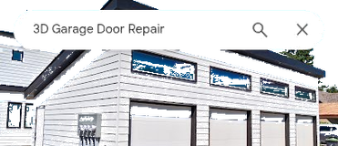 3D Garage Door Repair