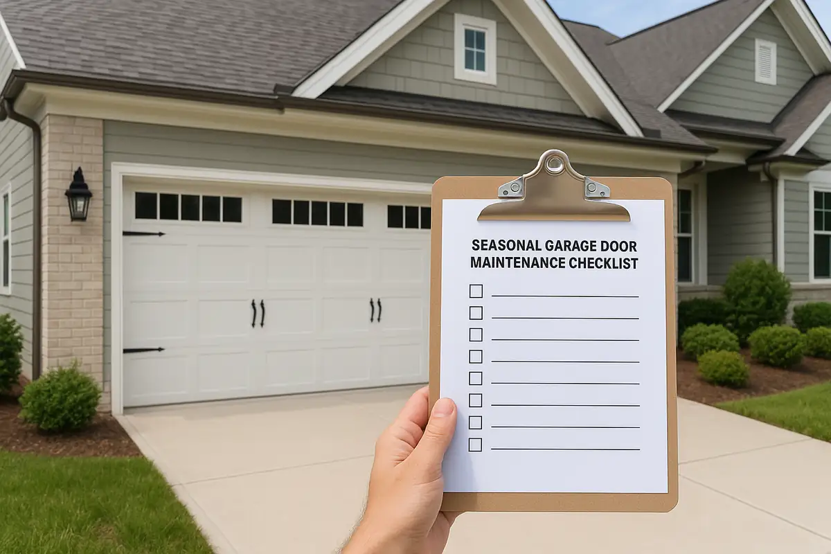 Seasonal Garage Door Maintenance Checklist for Stamford, CT – 3D Garage Door Repair