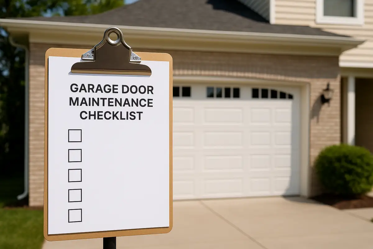 Seasonal Garage Door Maintenance Checklist by 3D Garage Door Repair in Stamford, CT