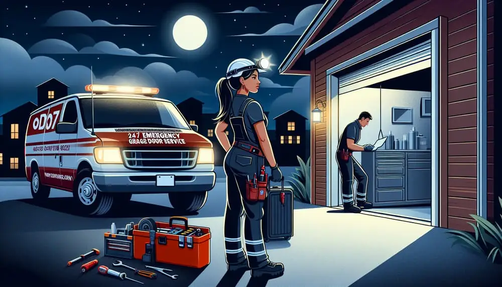 Emergency Garage Door Repair — Noroton
