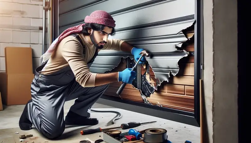 Garage Door Panel Replacement — Greenwich