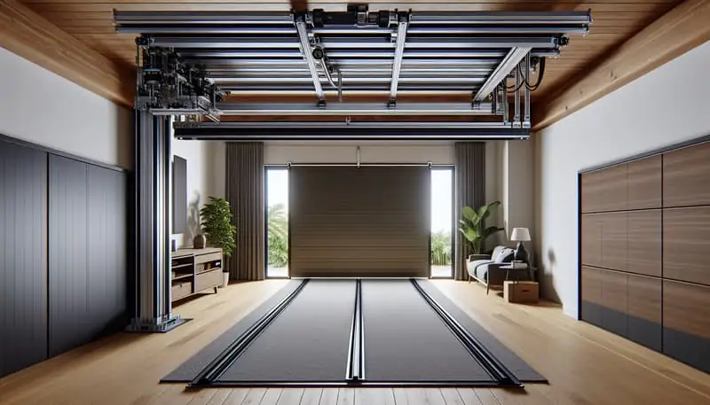 Garage Door Track Repair — Glenbrook