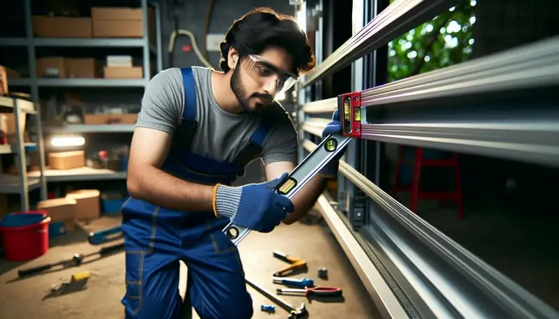Garage Door Track Repair — Stamford